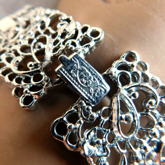 ドイツ ヴィンテージ シルバー ブレスレット ブルータリズム バウハウス