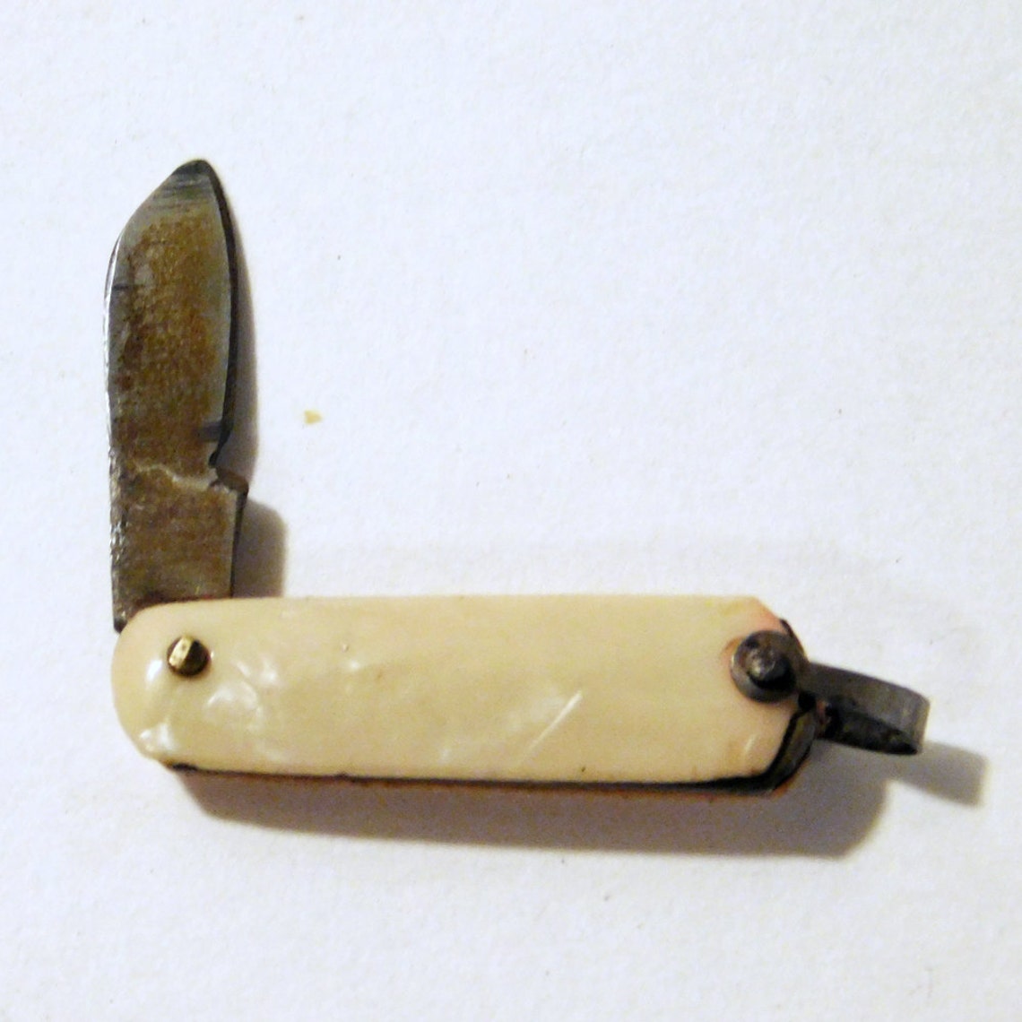 Vintage Very Tiny Mini Pocket Knife Made in Japan Pink and Etsy