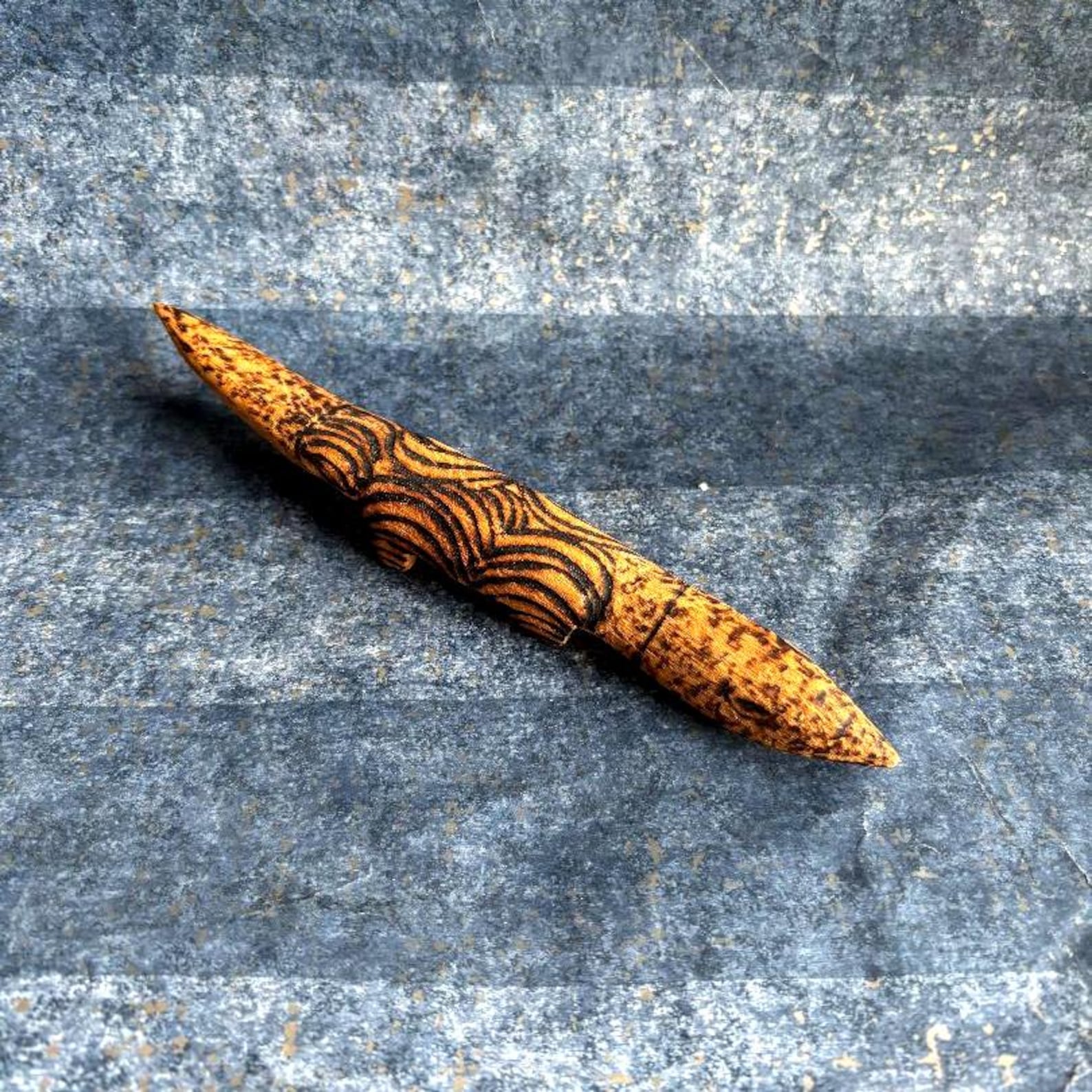 Vintage Australian Aboriginal Carved Wood Goanna or Other Monitor ...