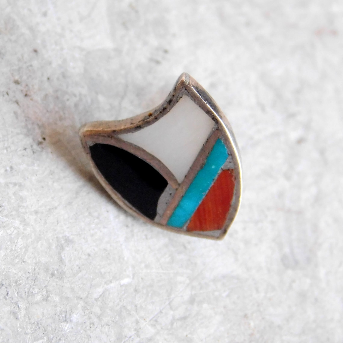 sterling silver tie pin