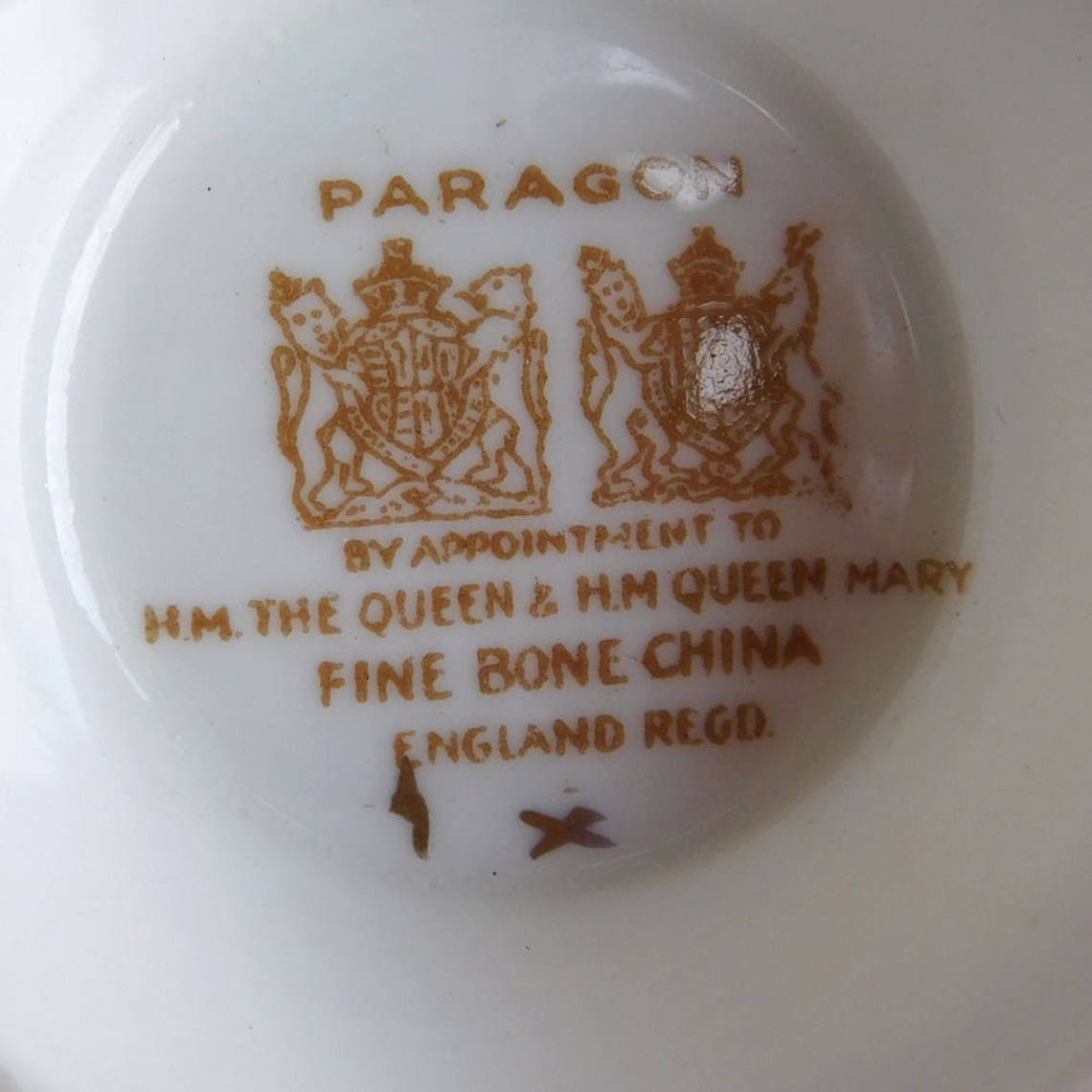 Vintage Paragon Fine Bone China Cup and Saucer Set By Etsy