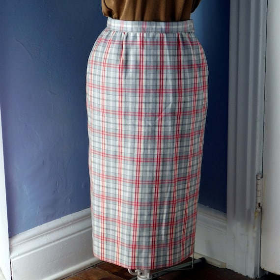 Plaid pencil skirt petite cheap