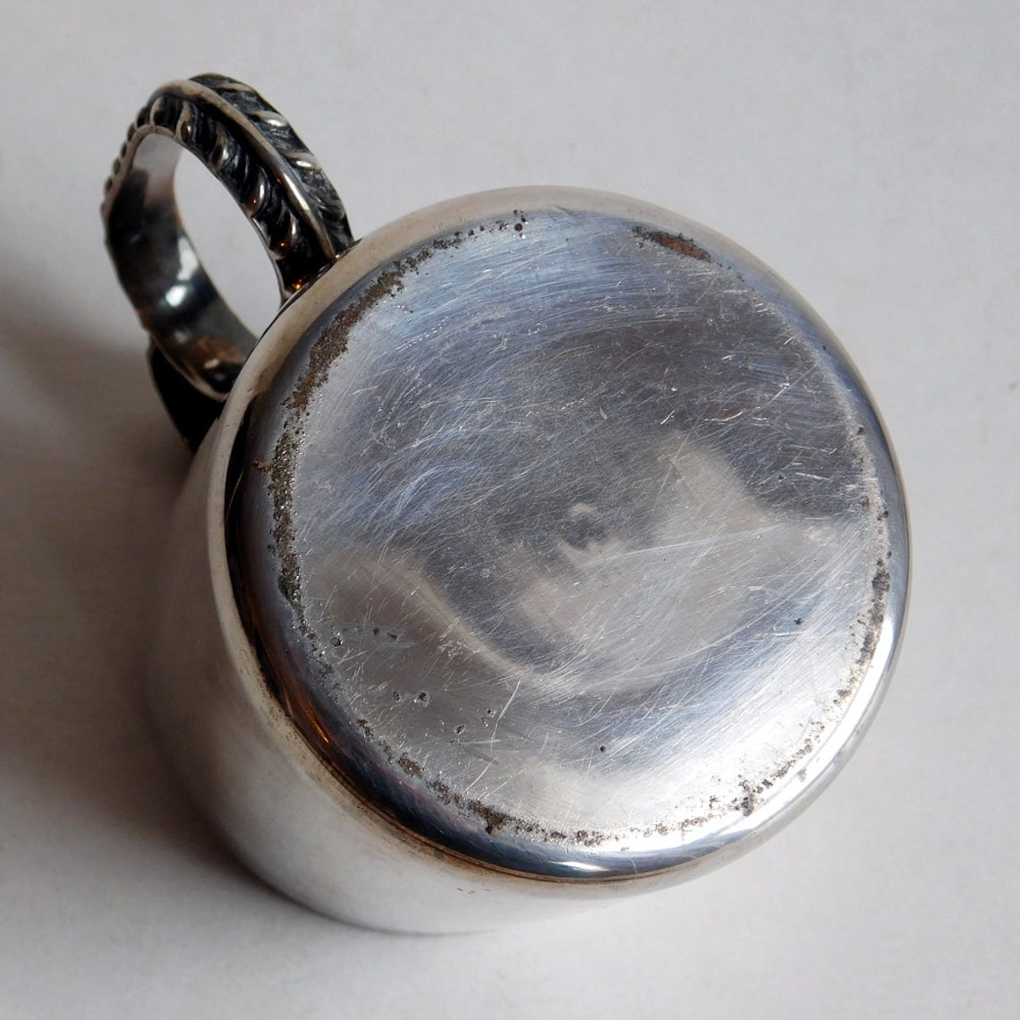 Silver Plate Baby Cup with Lid main image 1
