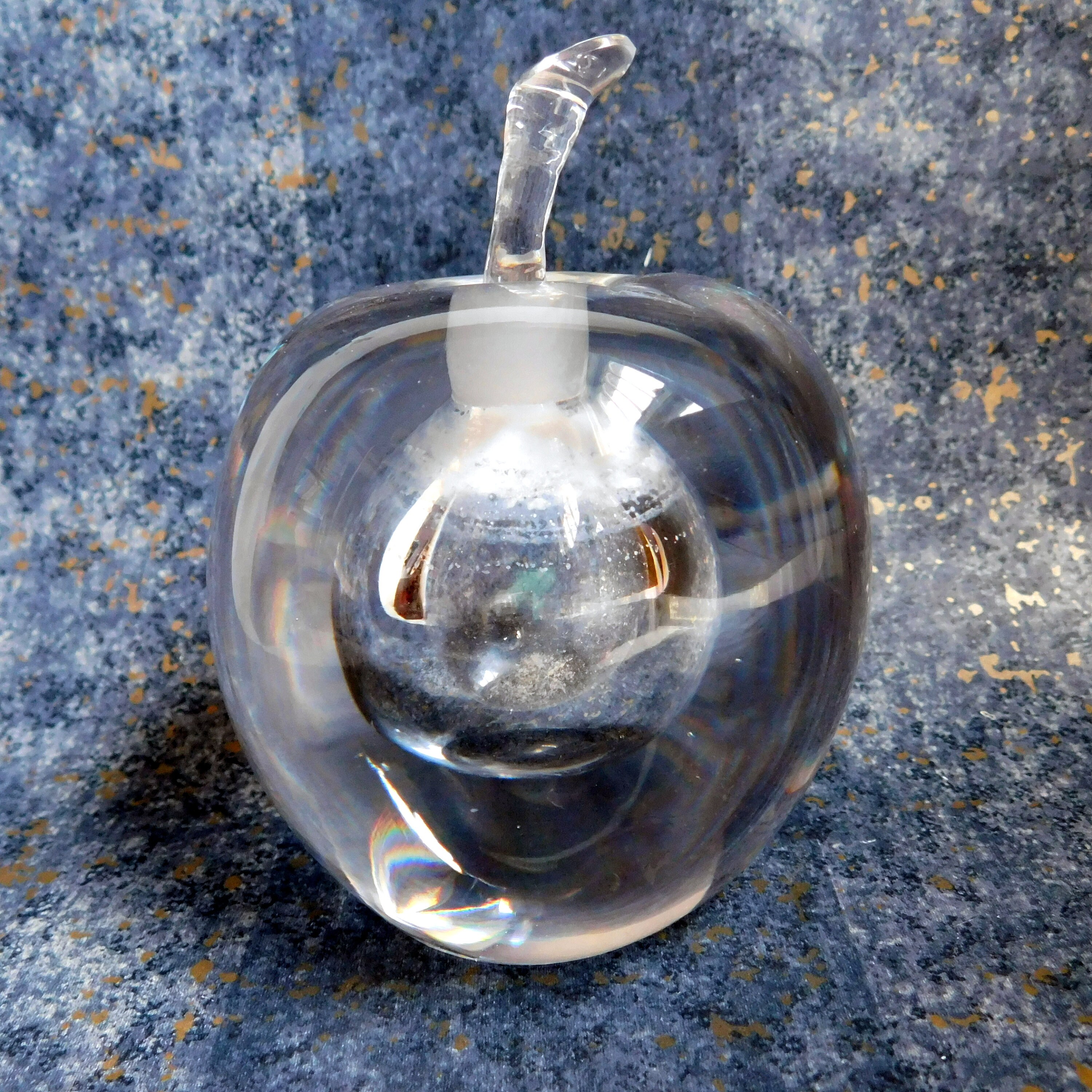 Vintage Kosta Boda / Vicke Lindstrand Apple Scent Bottle
