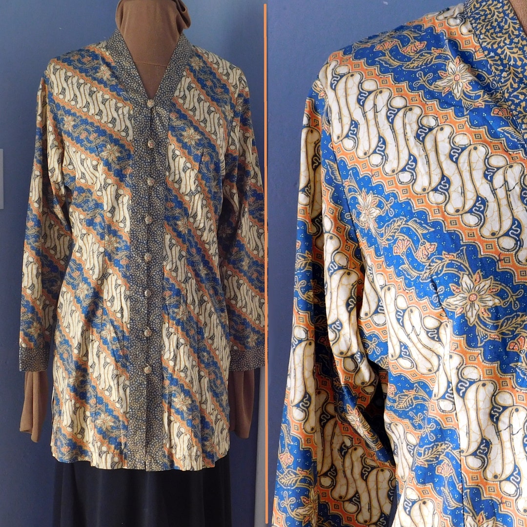 Vintage Pure Cotton Printed Blouse From India Diagonal - Etsy