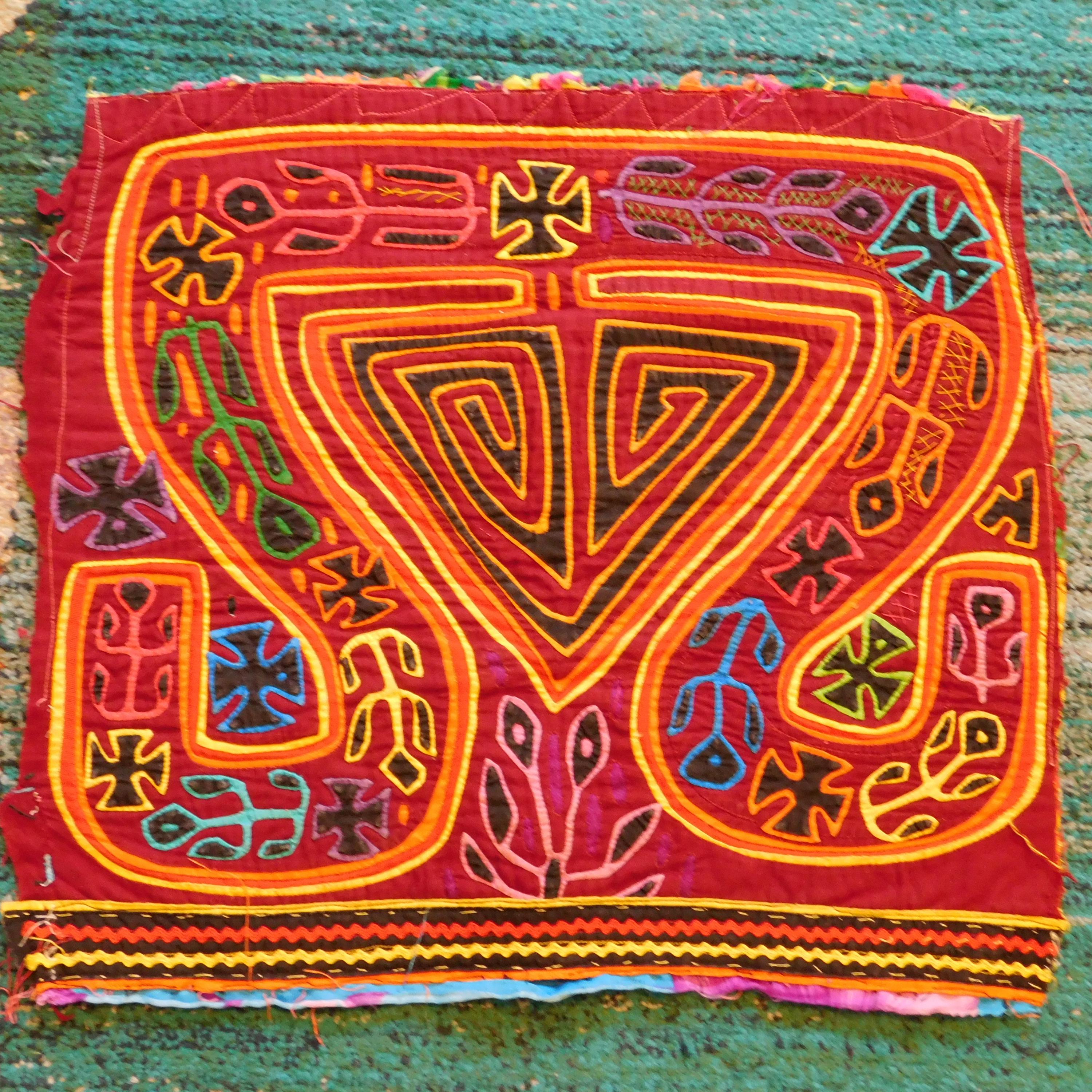 Vintage panama mola - Etsy 日本