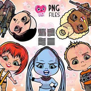 Fantastische vrienden clipart, galactische superhelden clipart, ruimte vrienden clipart, ruimte verjaardagsfeestje clipart, klassieke film 90s 80s