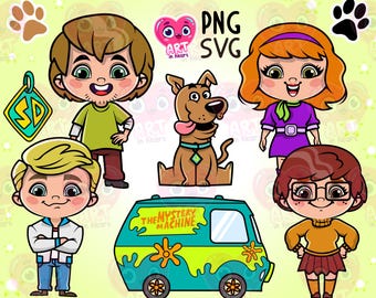 Cute kids friends, Funny Dog with friends clipart, dog bundle, cartoon inspiration, Adventures clipart svg, best friends clipart