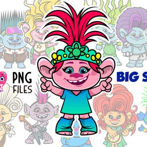 Feen Freunde Clipart, süße Kinder Clipart, süße Monster Clipart, süße Kinder Party Charaktere, süße Monster Clipart, Film 80er Jahre, kawaii Monster Bundle
