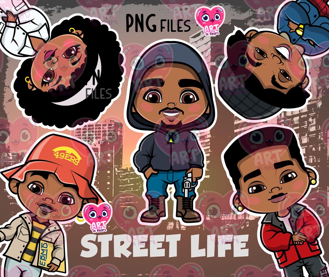 Rappers Bundle, Hip Hop Movie 90s Clipart, Funny Gangsters, Movie 90s ...