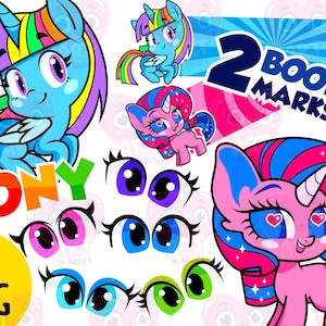 Süßes Pony Clipart, süßes Pony Clipart, süßes Pony Augen, süßes Pony Geburtstagsparty, Pony Lesezeichen, Mädchen beste Freunde Clipart, süßes kleines Pony png