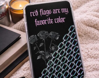 Kindle Insert | Red Flags are My Favorite Color (Digital Download)