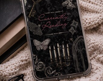 Kindle Insert | Currently Reading / Dark Academia | Bookish (Digital Download)