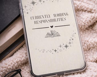 Kindle Insert | Currently Avoiding Responsibilities | Bookish (Digital Download)