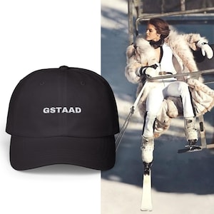 Cresta Run St Moritz Hat Embroidered - Yasmin in Industry Baseball