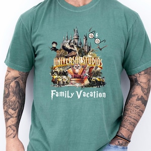 Vintage Universal Studios 2025 Shirt, Comfort Colors, Universal Studios Trip Shirt, Disney Family Vacation, Universal Orlando Shirt 282930