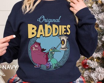 Disney Hercules Pain And Panic Sweatshirt, Disney Hercules Hoodie, Hercules Matching Hoodie, Pain And Panic Original Baddies Crewneck 284412