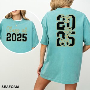 Senior Class of 2025 Shirt, Comfort Colors, Senior 2025 Shirt, Graduation Shirt, Group 2025 Grad Tees, High School Graduate Shirt 282731