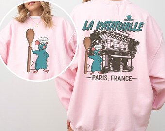 Ratatouille Sweatshirt, Rat Sweatshirt, Family Disney Vacation Hoodie, Disney Ratatouille Sweatshirt, Disney Little Chef Rat Crewneck 284154