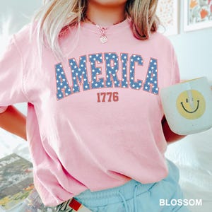 America 1776 4Th Of July Shirt, Comfort Colors Shirt, 4Th Of July Shirt, Independence Day Shirt, America Shirt 281477
