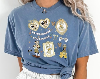 Disney Animal Kingdom Shirt, Comfort Colors,Mickey And Friends Leopard Coquette Bows Tee,Animal Kingdom Shirt, Disney Safari Mode Tee 283534