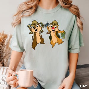 Disney Chip And Dale Safari Shirt, Animal Kingdom Shirt, Comfort Colors Disney Shirt, Disney Trip Shirt, Disney Chip And Dale Shirt 281514