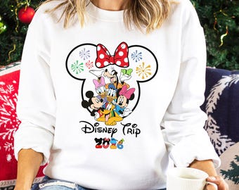 Disney Family Sweatshirt 2026, Disney Vacation Group Sweatshirt, Disneyworld Hoodie, Disney Family Trip Crewneck, Disney Sweatshirt 284404