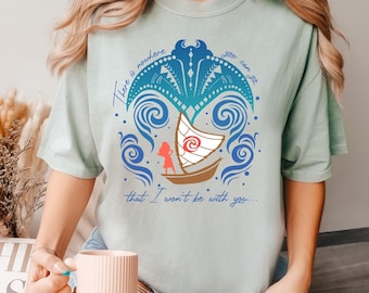 Moana And Manta Ray Shirt, Comfort Colors Disney Shirt, Disney Moana Shirt, Disney Family Shirt, Disney Moana Grandma Shirt 281737