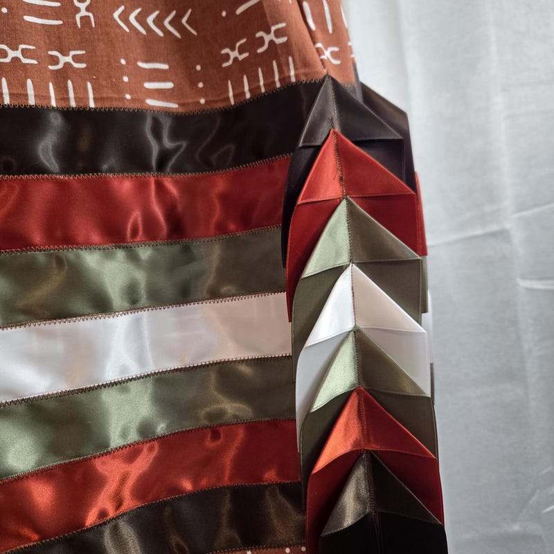 Native American Pattern Ribbon Native American Ribbon Skirts - Etsy