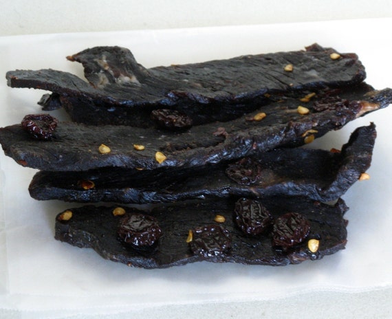 Spicy Strawberry Beef Jerky - 3 oz