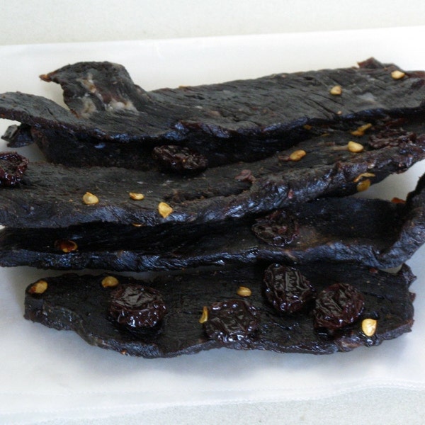 Spicy Strawberry Beef Jerky - 3 oz