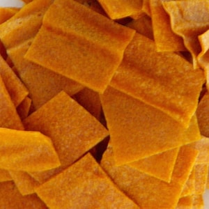 Apricot Ginger Fruit Leather Bites - 2 oz. - GREAT for you AND your dog