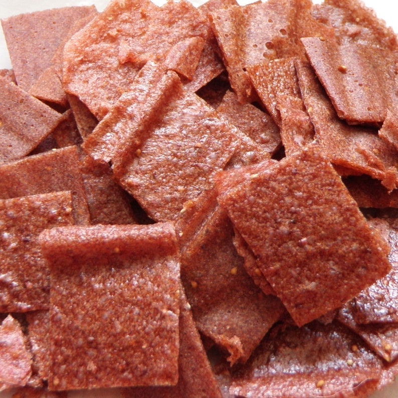 Strawberry Banana Fruit Leather Bites 2 oz. GREAT for you Etsy
