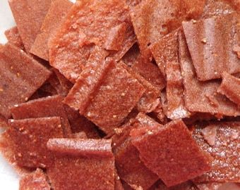 Strawberry Mango Banana Fruit Leather Bites - 2 oz. - GREAT for you AND your dog