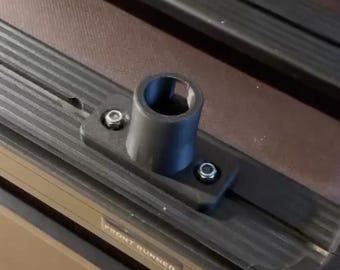 Starlink T-Profil Halterung – kompatibel mit Front Runner – für Dishy v2 Antenne – Montage mit 2 x M8