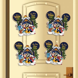 Personalized 1st Cruise Magnet, Our 1st Disney Cruise Ship Family Magnet, First Disney Trip Magnet, Disney Family Cruise Magnet, Disney Trip