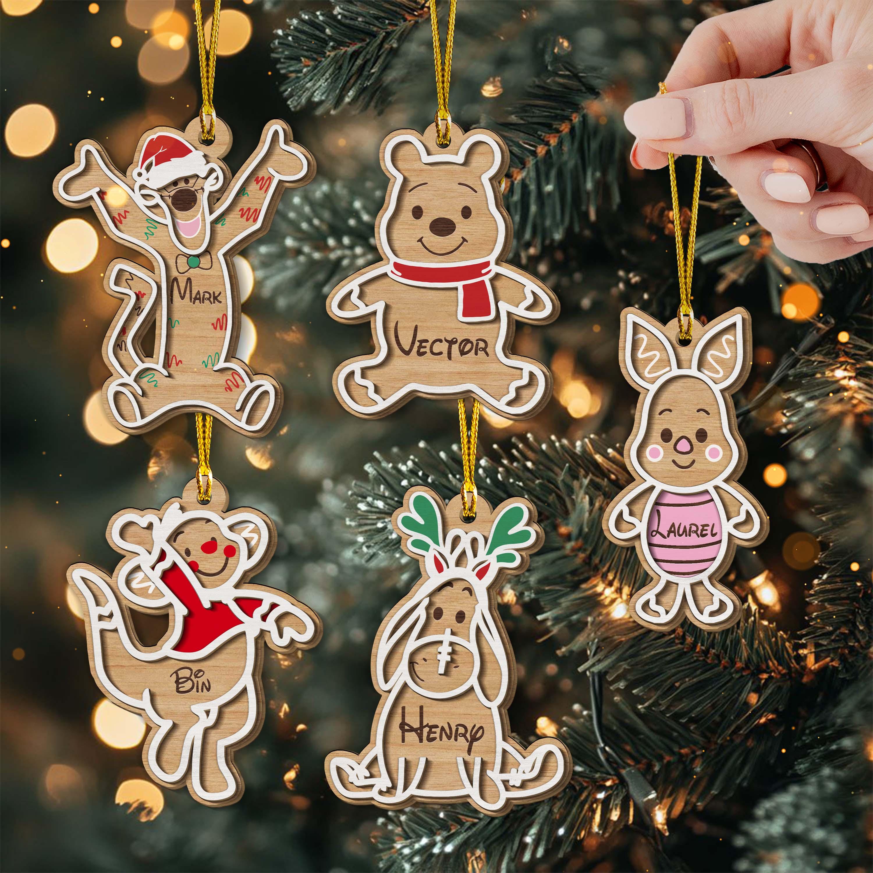 【500円引きクーポン】 Pooh Ornament Set - Etsy その他