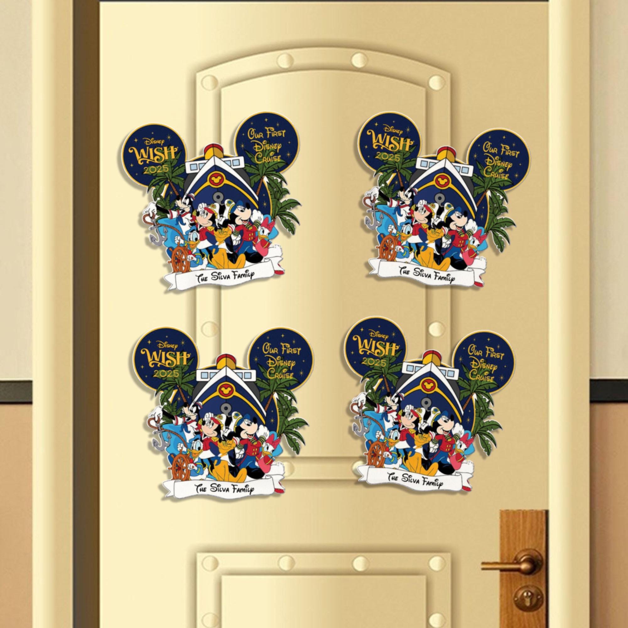 ディズニークルーズライン アドベンチャー号　マグネット　ピン ディズニークルーズ船マグネット第1弾 | DCL - Etsy 日本