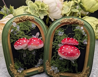Practically Magical Mushroom Frames - Red Mushies