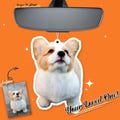 Custom Pet Photo Air Freshener, Personalized Dog or Cat Freshener, Funny Car Gift, Unique Car Charm, Pet Lover Gift, Custom Car Decor
