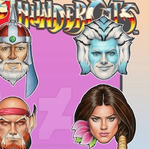 ThunderCats team2 Headshots Print