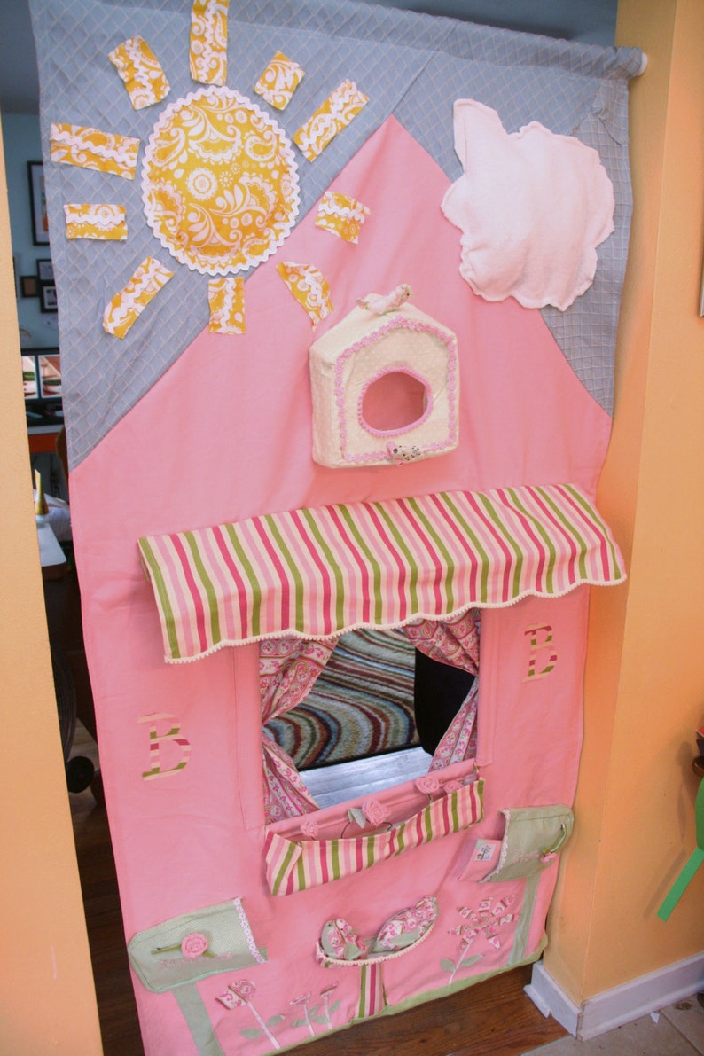 Custom Puppet Theater Playhouse You Pick Colors Design Etsy