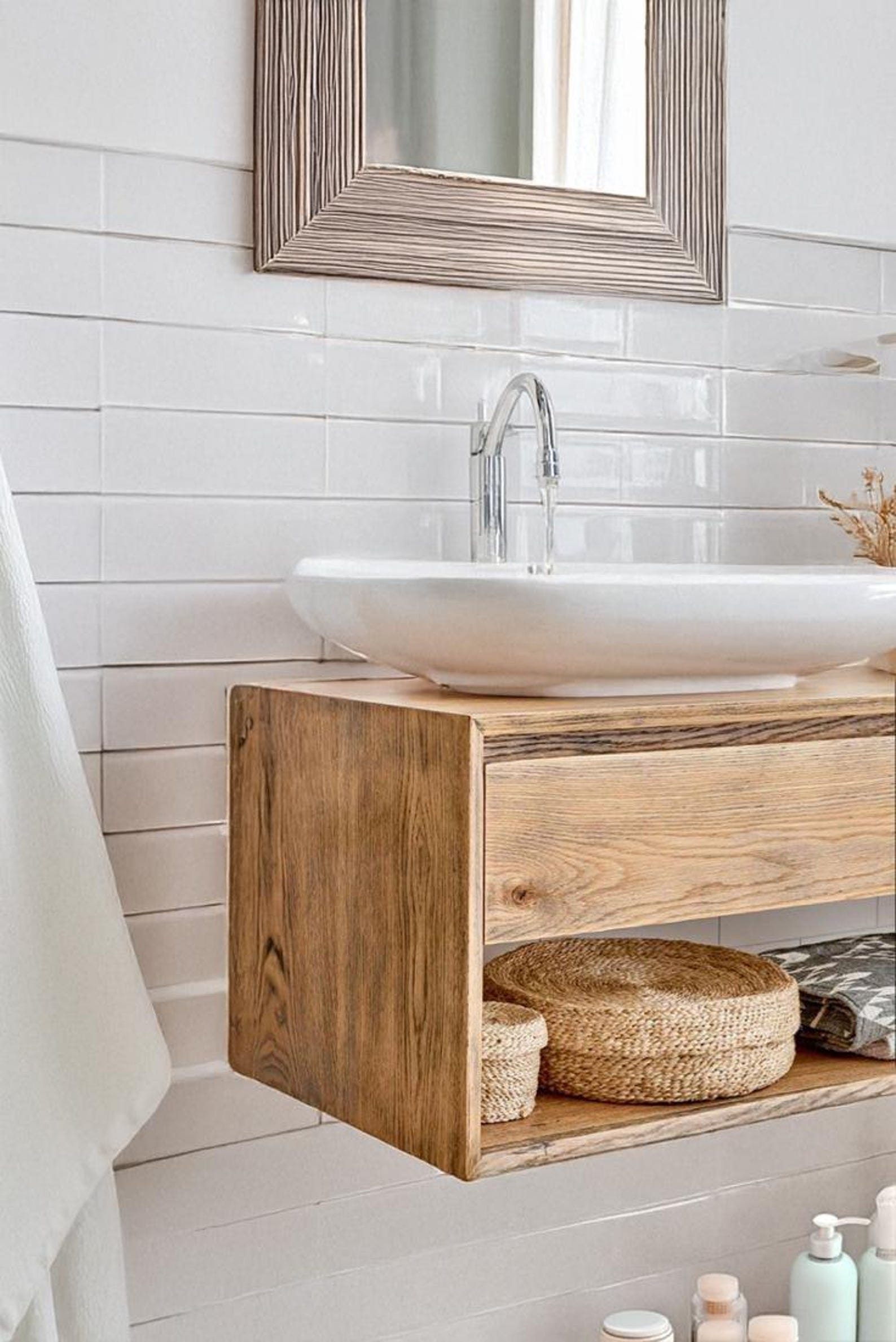 Floating Bathroom Vanity Unit - Etsy