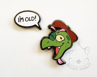 I'm old! - Old Man Enamel Pin Combo