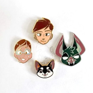 Pines esmaltados de envío