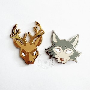 Beastars Enamel Pins