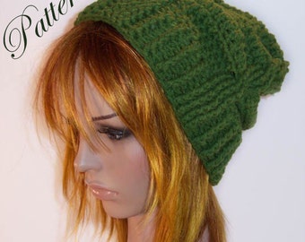 Cable Fae Slouch Hat """P A T T E R N"""