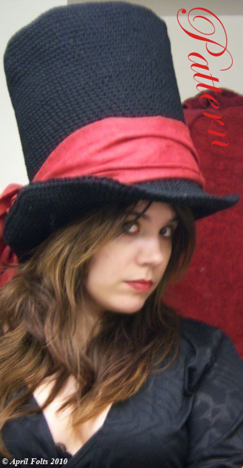 Mad Hatter Inspired Hat P A T T E R N image 1