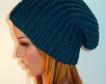 Winter Slouch Hat """P A T T E R N"""