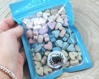 Mini Heart Treats for Rabbits and Small Animals | 100 pcs | Organic and all natural